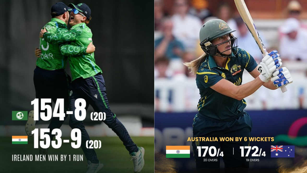 India double defeat