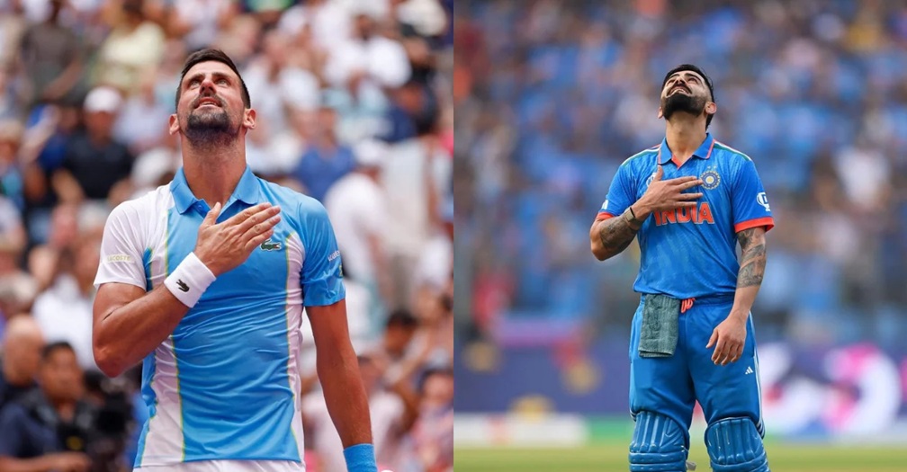 Novak Djokovic Virat Kohli friendship